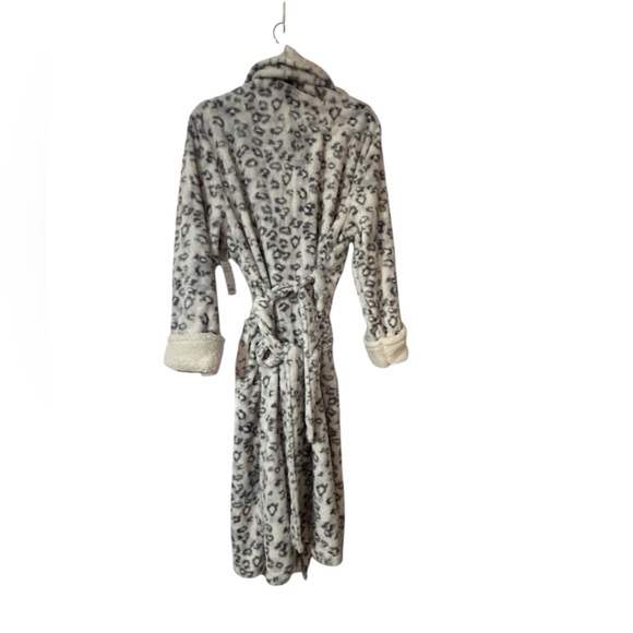 Sonoma Plush Leopard Women’s Bathrobe L NWT - Picture 2 of 11